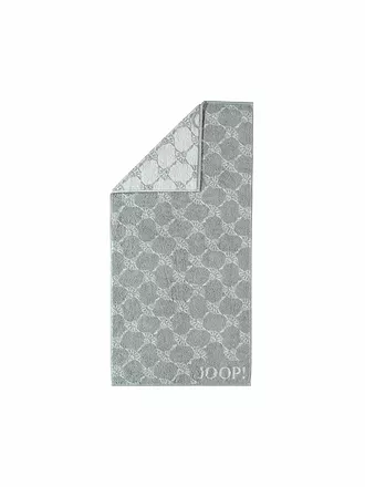 JOOP | Handtuch "Cornflower" 50x100cm (silber) | 